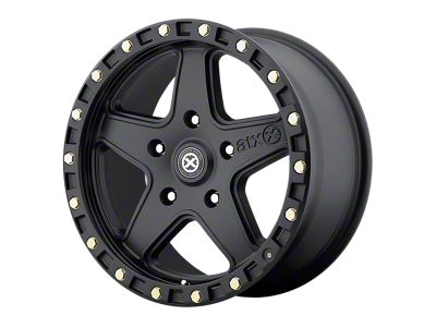 ATX Series Ravine Textured Black 4-Wheel Kit; 20x10; -24mm Offset