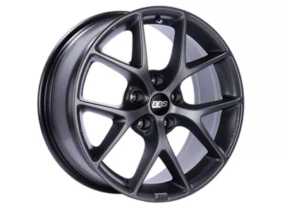 BBS SR Satin Grey 4-Wheel Kit; 18x8; 45mm Offset
