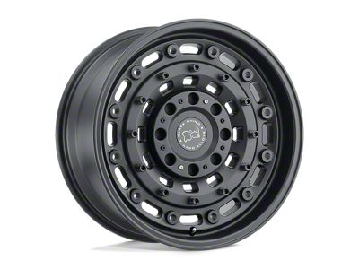 Black Rhino Arsenal Textured Matte Black 4-Wheel Kit; 17x8; 30mm Offset