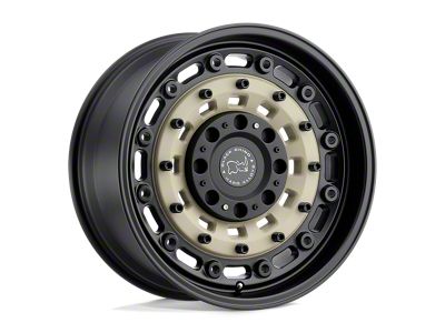 Black Rhino Arsenal Sand On Black 4-Wheel Kit; 17x8; 30mm Offset