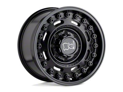 Black Rhino Axle Matte Black 4-Wheel Kit; 20x9.5; 6mm Offset; 8x170mm Bolt Pattern; 125.10mm Hub Bore