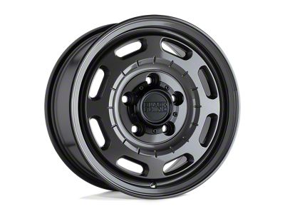 Black Rhino Bandolier Gloss Gunmetal 4-Wheel Kit; 17x8; 45mm Offset; 5x160mm Bolt Pattern; 65.07mm Hub Bore