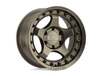 Black Rhino Bantam Bronze 4-Wheel Kit; 18x9; 12mm Offset; 6x139.7mm Bolt Pattern; 112.10mm Hub Bore