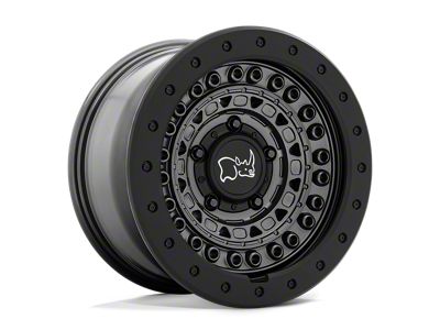 Black Rhino Barricade Gunblack with Black Rock Guard 4-Wheel Kit; 20x9; 0mm Offset
