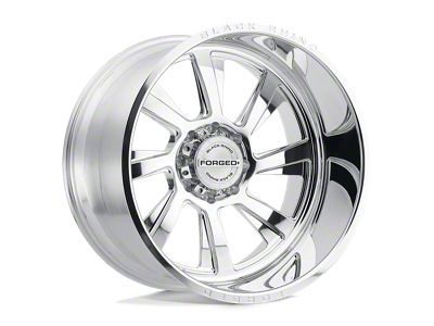 Black Rhino Blaster Polished 4-Wheel Kit; Right Directional; 24x14; -76mm Offset
