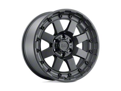 Black Rhino Cleghorn Matte Black 4-Wheel Kit; 20x9; 6mm Offset; 8x165.1mm Bolt Pattern; 122.40mm Hub Bore