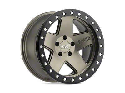 Black Rhino Crawler Matte Bronze 4-Wheel Kit; 18x9.5; -18mm Offset; 5x127mm Bolt Pattern; 71.50mm Hub Bore