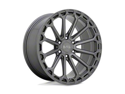 Black Rhino Kaizen Matte Gunmetal 4-Wheel Kit; 17x9.5; 12mm Offset