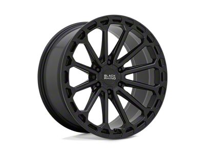 Black Rhino Kaizen Matte Black 4-Wheel Kit; 17x9.5; -12mm Offset