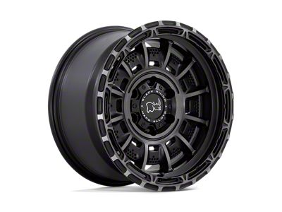 Black Rhino Legion Matte Black with Gray Tint 4-Wheel Kit; 17x9; -12mm Offset