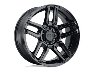 Black Rhino Mesa Gloss Black 4-Wheel Kit; 20x9; 2mm Offset