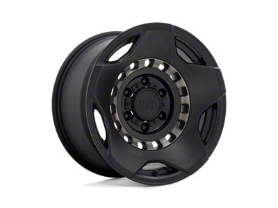 Black Rhino Muzzle Matte Black with Machined Tinted Ring 4-Wheel Kit; 17x9; 0mm Offset; 6x135mm Bolt Pattern; 87.10mm Hub Bore