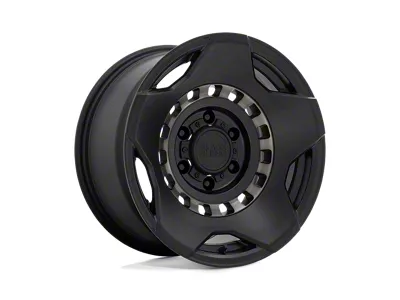 Black Rhino Muzzle Matte Black with Machined Tinted Ring 4-Wheel Kit; 20x9; -18mm Offset