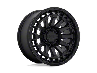 Black Rhino Raid Matte Black 4-Wheel Kit; 20x9.5; -18mm Offset; 5x127mm Bolt Pattern; 71.50mm Hub Bore