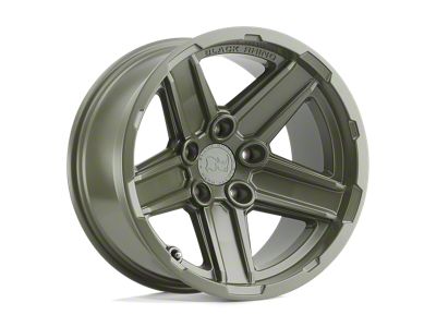 Black Rhino Recon Olive Drab Green 4-Wheel Kit; 18x9.5; -32mm Offset; 5x127mm Bolt Pattern; 71.50mm Hub Bore