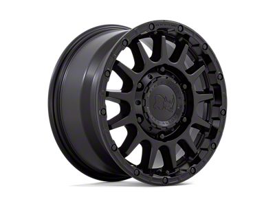 Black Rhino Sequoia Matte Black 4-Wheel Kit; 16x8; 38mm Offset