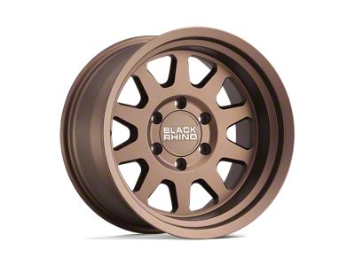 Black Rhino Stadium Matte Bronze 4-Wheel Kit; 17x9.5; -18mm Offset