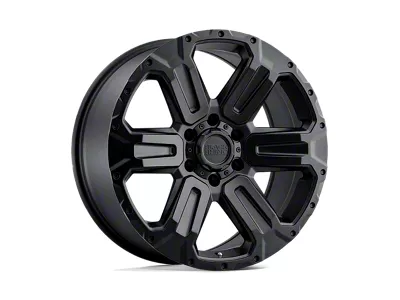 Black Rhino Wanaka Matte Black 4-Wheel Kit; 18x9; 12mm Offset