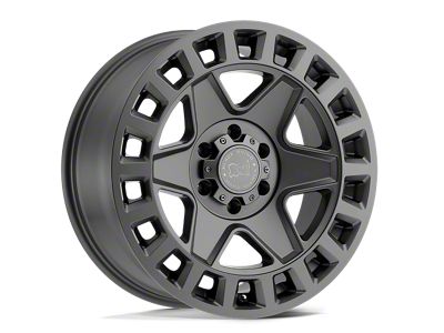 Black Rhino York Matte Gunmetal 4-Wheel Kit; 17x8; 35mm Offset
