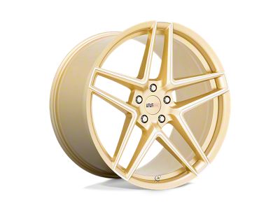 Cray Panthera Gloss Gold with Mirror Face 4-Wheel Kit; 20x11.5; 52mm Offset