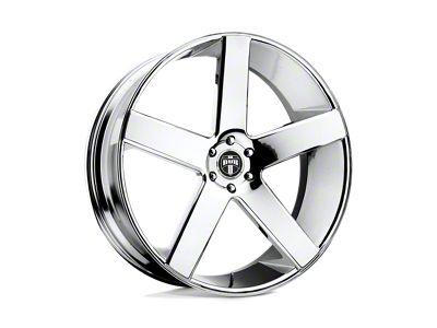 DUB Baller Chrome Plated 4-Wheel Kit; 28x10; 31mm Offset