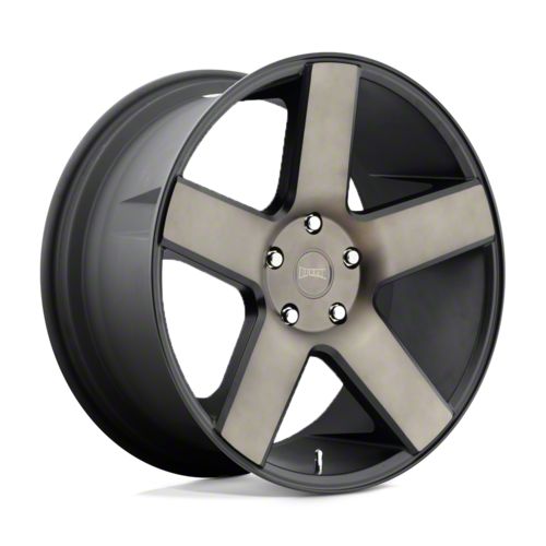 DUB Throtl Baller Matte Black Double Dark Tint 4-Wheel Kit; 30x10; 30mm ...