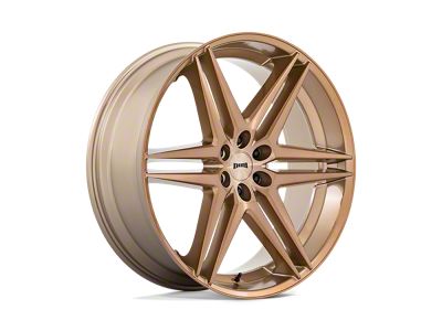 DUB Dirty Dog Platinum Bronze 4-Wheel Kit; 26x10; 25mm Offset; 6x139.7mm Bolt Pattern; 106.10mm Hub Bore