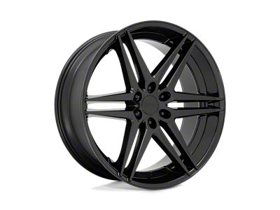 DUB Dirty Dog All Glossy Black 4-Wheel Kit; 24x10; 25mm Offset