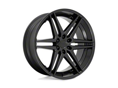 DUB Dirty Dog All Matte Black 4-Wheel Kit; 24x10; 25mm Offset