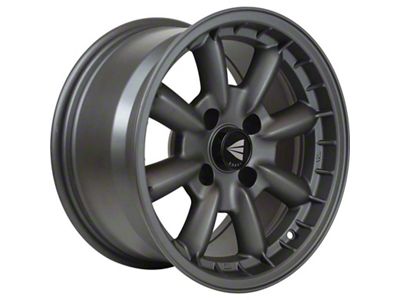 Enkei Compe Gunmetal 4-Wheel Kit; 15x8; 25mm Offset