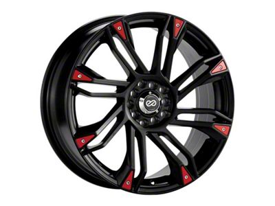Enkei GW8 Matte Black 4-Wheel Kit; 17x7; 42mm Offset