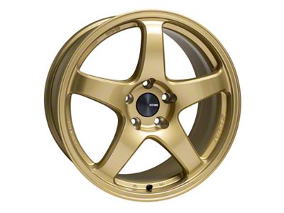 Enkei PF05 Titanium Gold 4-Wheel Kit; 15x8; 25mm Offset