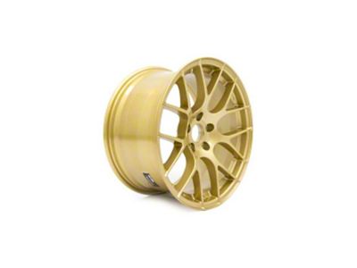 Enkei Raijin Titanium Gold 4-Wheel Kit; 18x9.5; 35mm Offset; 5x114.3mm Bolt Pattern; 72.60mm Hub Bore