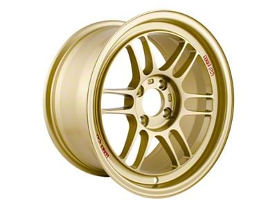 Enkei RPF1 Titanium Gold 4-Wheel Kit; 15x8; 28mm Offset