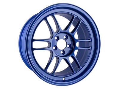 Enkei RPF1 Victory Blue 4-Wheel Kit; 17x9; 35mm Offset