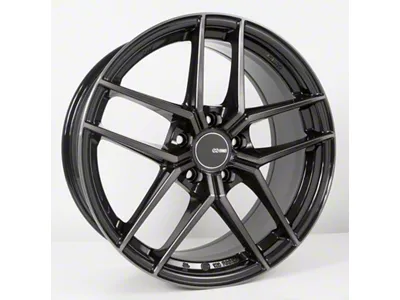 Enkei TY-5 Pearl Black 4-Wheel Kit; 19x9.5; 35mm Offset