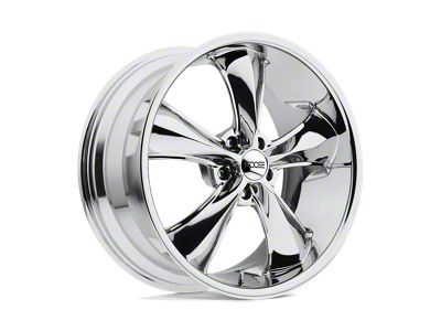 Foose Legend Chrome 4-Wheel Kit; 18x8.5; 34mm Offset