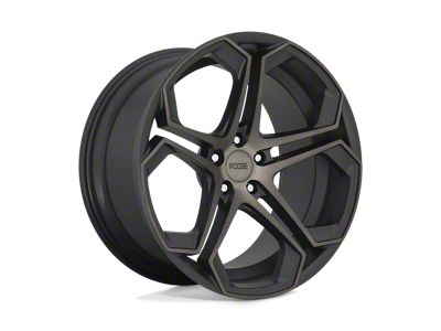 Foose Impala Matte Black Machined 4-Wheel Kit; 20x10.5; 20mm Offset