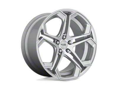 Foose Impala Silver Machined 4-Wheel Kit; 20x10.5; 20mm Offset