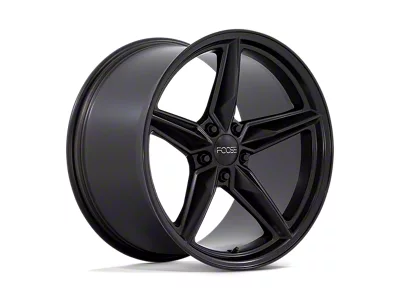 Foose CF8 Matte Black 4-Wheel Kit; 19x9.5; 30mm Offset