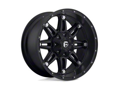 Fuel Wheels Hostage Matte Black 4-Wheel Kit; 20x10; -24mm Offset