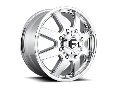 Fuel Wheels Maverick Chrome Plated 4-Wheel Kit; 20x8.25; 122mm Offset