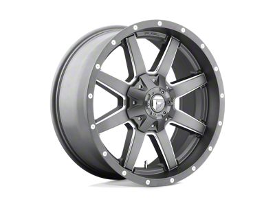 Fuel Wheels Maverick Gun Metal 4-Wheel Kit; 20x9; 20mm Offset; 6x135/6x139.7mm Bolt Pattern; 106.10mm Hub Bore