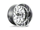 Fuel Wheels Triton Chrome 4-Wheel Kit; 20x12; -43mm Offset; 8x165.1mm Bolt Pattern; 125.10mm Hub Bore