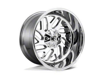 Fuel Wheels Triton Chrome 4-Wheel Kit; 22x14; -75mm Offset