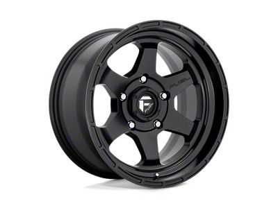 Fuel Wheels Shok Matte Black 4-Wheel Kit; 18x9; 1mm Offset