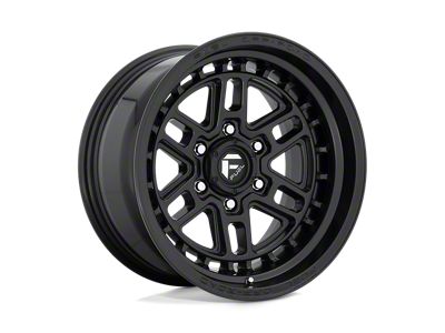 Fuel Wheels Nitro Matte Black 4-Wheel Kit; 17x9; -12mm Offset