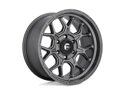 Fuel Wheels Tech Matte Anthracite 4-Wheel Kit; 20x10; -18mm Offset; 5x127mm Bolt Pattern; 71.50mm Hub Bore