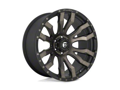 Fuel Wheels Blitz Matte Black with Double Dark Tint 4-Wheel Kit; 22x10; -18mm Offset; 6x135mm Bolt Pattern; 87.10mm Hub Bore