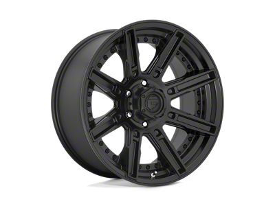 Fuel Wheels Rogue Matte Black 4-Wheel Kit; 20x10; -18mm Offset